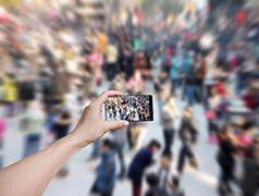 強い発信力、インターネットで日本全国、そして世界に配信
